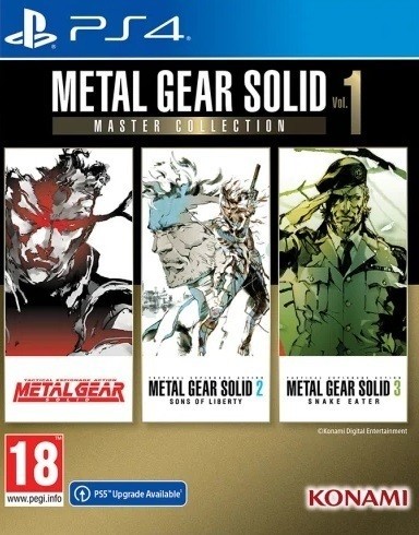 Metal Gear Solid: Master Collection Vol.1 PS4-konto