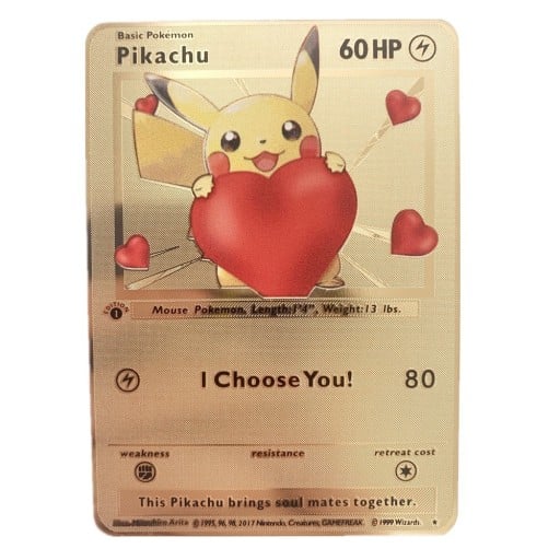 Metál Pokemon kereskedési kártya - 1 legendás kártya