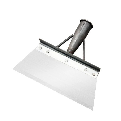 Metal Weeding Spade 20x10 cm Manganese Steel Multifunctional Garden Spade Stainless Steel Frost Removing Spade for Planting and Soil Cleaning