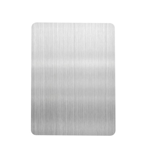 Metalen drukplaat voor snijmachine A4 38 x 22,5 cm geborsteld metalen oppervlak voor papier en creatie