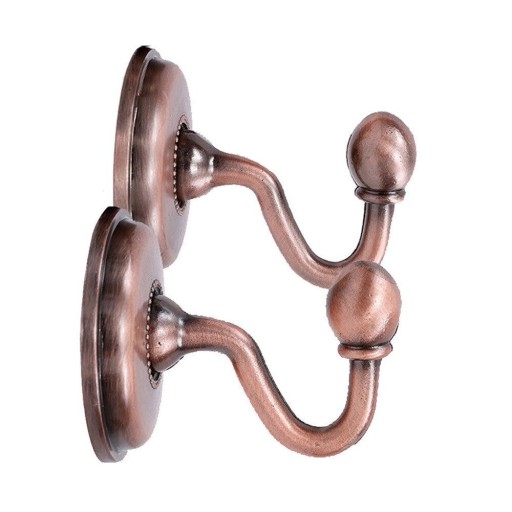 Metalen retro haak 2 stuks