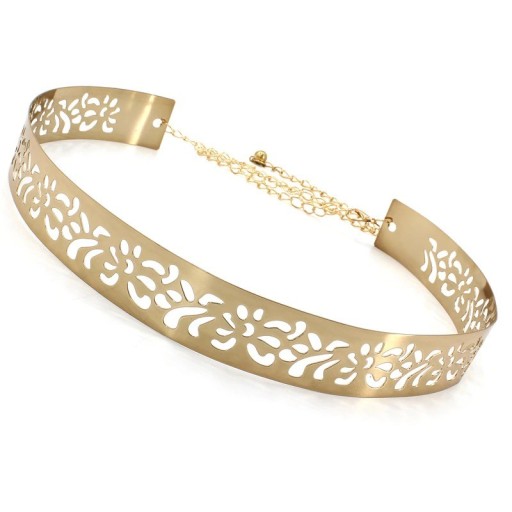 Metalen riem voor dames