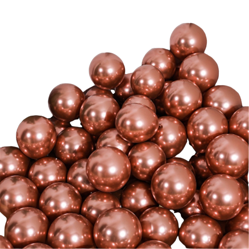 Metallische Geburtstagsballons 50 Stück