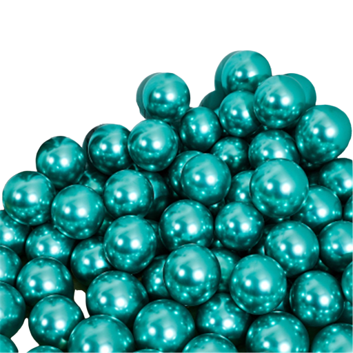 Metallische Geburtstagsballons 50 Stück