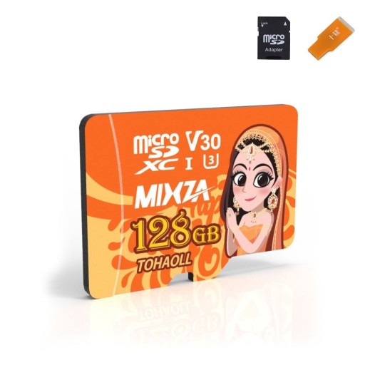 Micro SDHC/SDXC hukommelseskort med læser og adapter K539