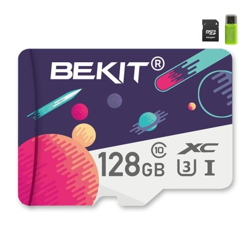 Micro SDHC/SDXC -muistikortti sovittimella ja lukijalla A1456