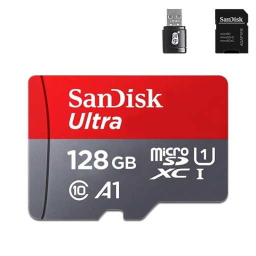 Micro SDHC/SDXC -muistikortti sovittimella ja lukijalla J62