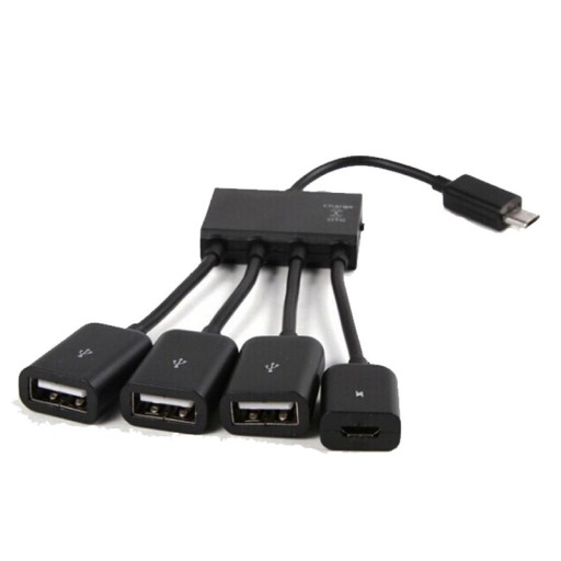 Micro USB rozbočovač 4 porty