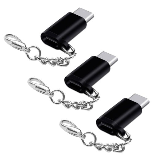 Micro USB - USB-C -sovitin 3 kpl K54