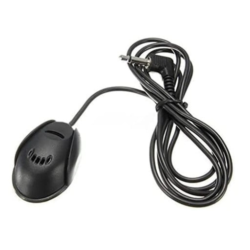 Microfono esterno per auto con connettore da 3,5mm per Bluetooth handsfree con alta sensibilità e resistenza al rumore per una trasmissione chiara