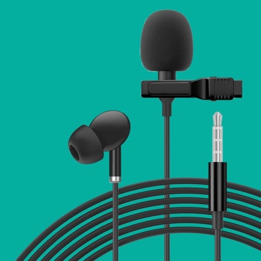 Microphone avec écouteur