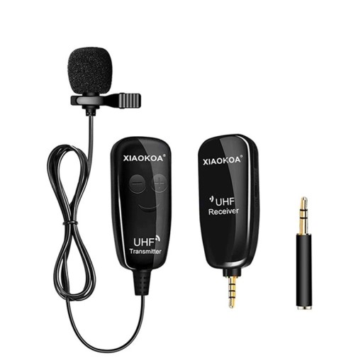 Microphone avec récepteur et émetteur
