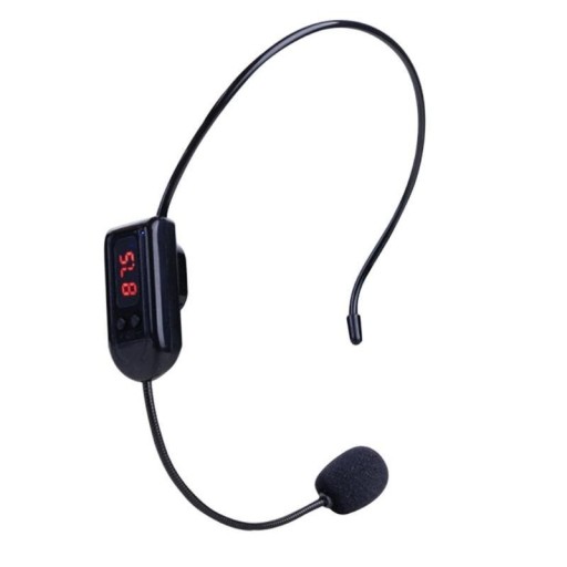 Microphone casque sans fil FM