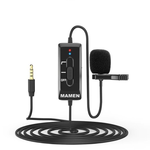 Microphone cravate avec accessoires