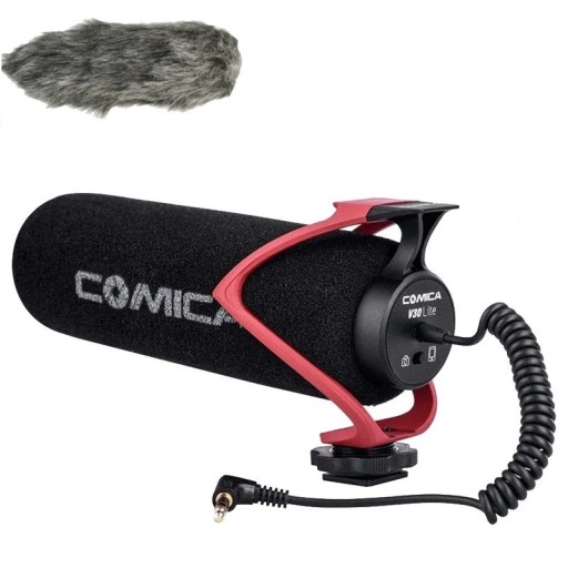 Microphone pour appareil photo avec protection contre le vent K1517