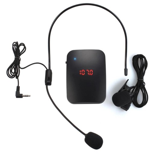 Microphone Set with FM Transmitter