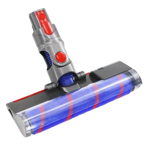 Miękka szczotkowa głowica do Dyson V7 V8 V10 V11 180° obrotowa głowica wałkowa z zielonym laserem z ABS na podłogi drewniane