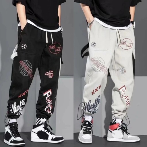 Miesten hiphop-collegehousut F1455