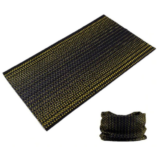 Miesten kuviollinen kaulahuivi J3378