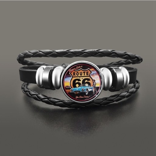 Miesten Route 66 -rannekoru