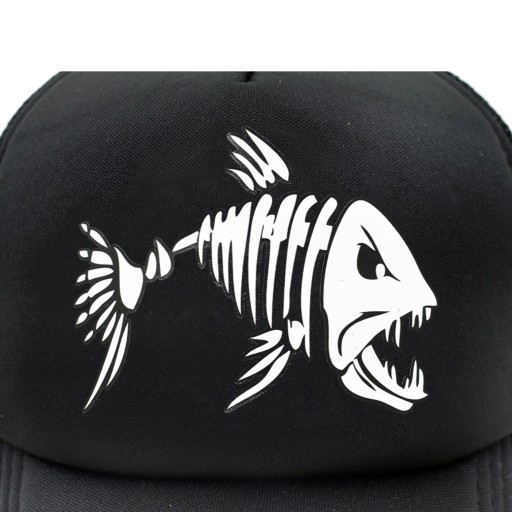 Miesten trucker-lippis kalakuviolla T163