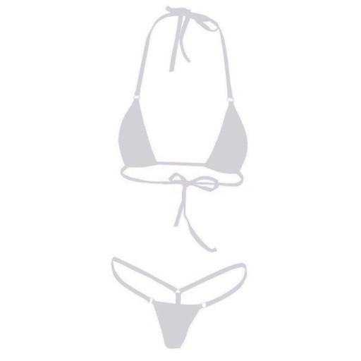 Mikro bikini damskie P399