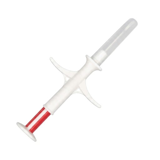 Mikrochip para animais 20 unid. no aplicador Chip EM4305 FDX-B 134,2 kHz ISO 11784/11785 1,4 x 8 mm Para cães e gatos e animais de produção