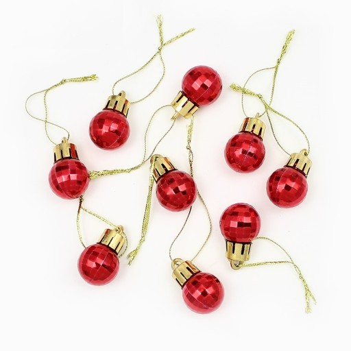 Mini adornos navideños 10 uds.