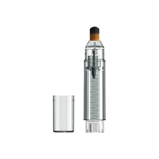 Mini aplikator do cebulek włosów Przenośny aplikator produktów do pielęgnacji włosów ze zbiornikiem 8 ml Narzędzie do pielęgnacji skóry głowy ze szczoteczką 11 x 2,5 cm