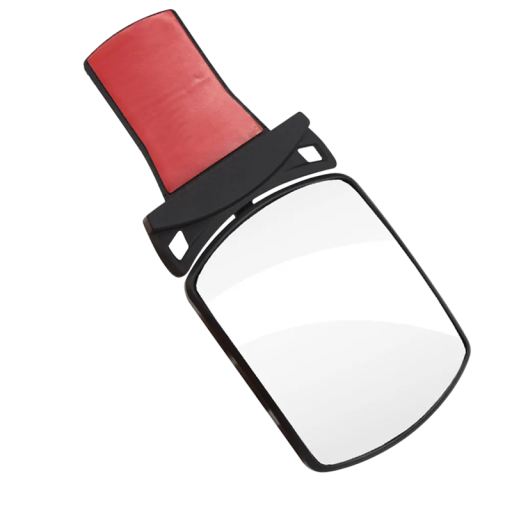Mini-autoachteruitkijkspiegel 8,5 x 6,4 cm Hoofdsteunveiligheidsspiegel Verstelbare kinderbeveiligingsspiegel voor babyautostoel