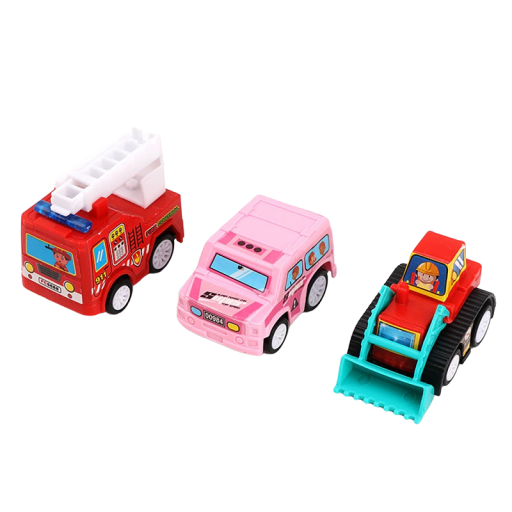 Mini automóveis 6 pcs