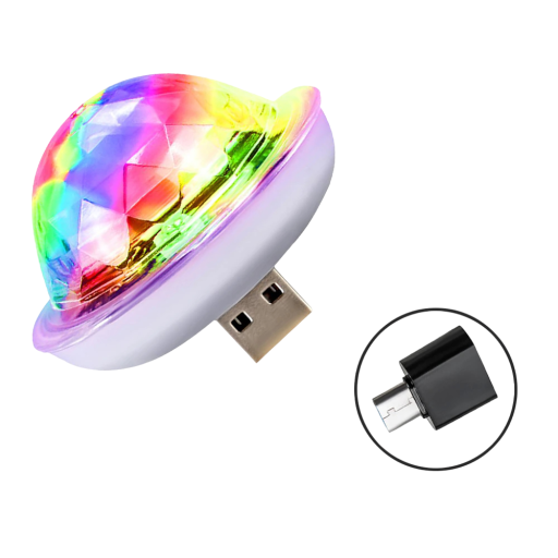 Mini barevné světlo USB-C