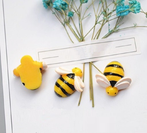 Mini Bee Decorations 10 pcs