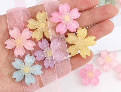 Mini blomsterdekorationer 20 stk.