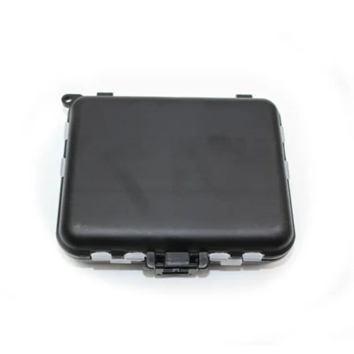 Mini Box with Compartments for Fishing Hooks and Baits 12.2 x 10.5 x 3.4 cm Portable Storage Box for Fishing Gear Organiser for Small Fishing