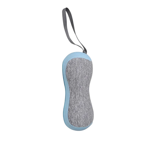 Mini cestovný vankúš pod krk 19 x 11 cm Ergonomický mäkký vankúšik na cestovanie Pohodlie do auta Lietadlá Vlakov Krčná opierka