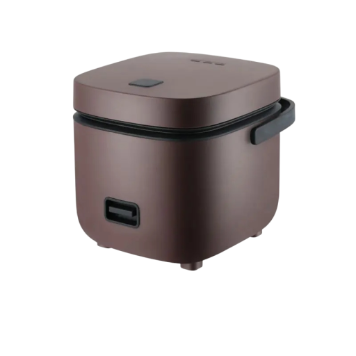 Mini cozinheiro de arroz 1,2 l Cozinhador elétrico e aquecedor de alimentos para 1–2 pessoas Vaporizador automático Eletrodoméstico de cozinha 180 x 200 x 180 mm