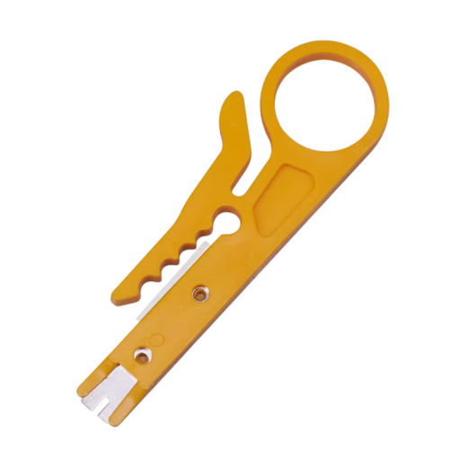 Mini cuțit de dezizolare pentru cabluri 90 mm instrument portabil pentru dezizolarea și tăierea firelor pentru cabluri de rețea și electrice