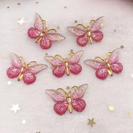 Mini decor fluture 10 buc