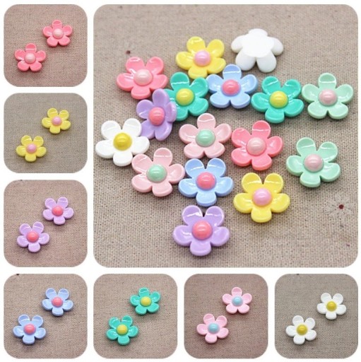Mini decoración de flores 20 uds.