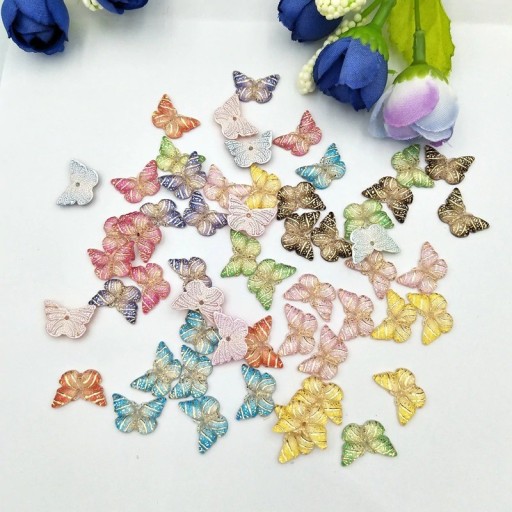 Mini décoration papillon 40 pcs