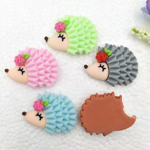 Mini décorations hérissons 10 pcs