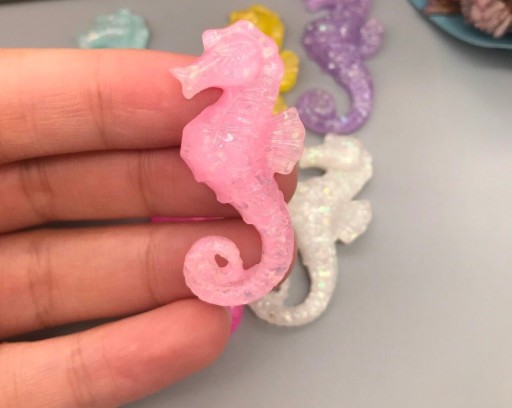 Mini décorations hippocampe 10 pcs