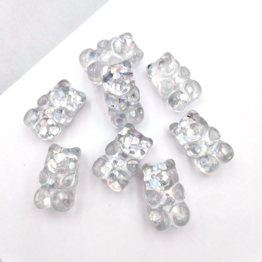 Mini Decorations Rubber Bears 20 pcs