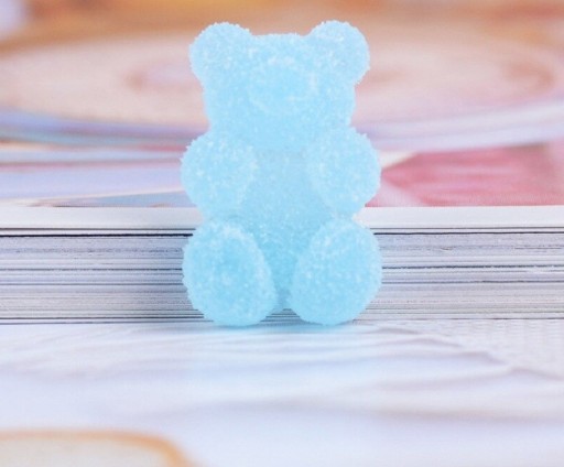 Mini decorazioni orsetto di gomma 20 pz