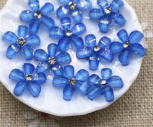 Mini-Dekoblumen 50 Stk