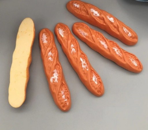 Mini dekorace pečivo 10 ks