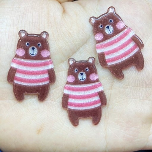 Mini dierendecoraties 10 stuks
