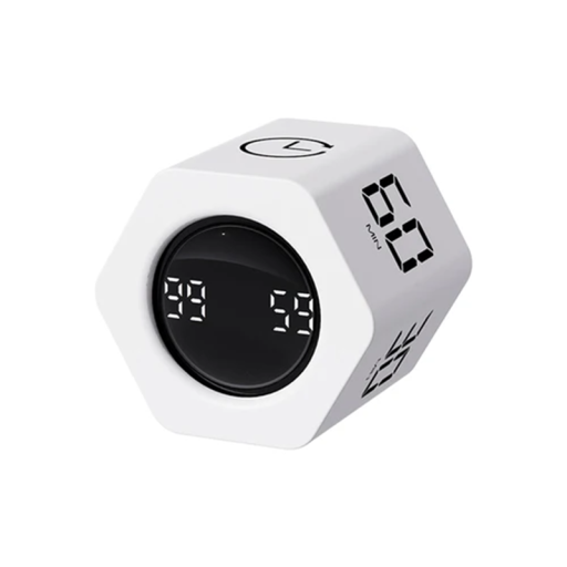 Mini-Digital-Küchentimer mit voreingestellten Zeiten, wiederaufladbarer Timer, 500 mAh, Timer zum Kochen, Lernen, Training, Zeiterinnerung