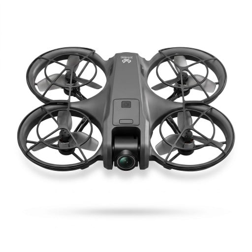 Mini dron V666 z podwójną kamerą Fotografie 4K Inteligentne unikanie przeszkód Zasięg 3000 m Pilot z wyświetlaczem Do fotografowania